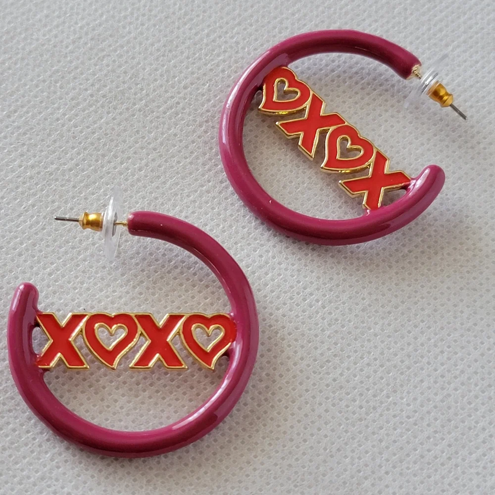 XOXO Hoop Earrings Sugarfix By BaubleBar